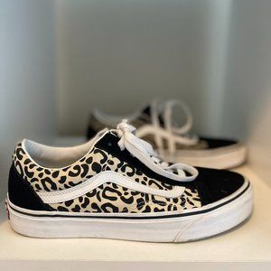 Street Style Split Print Vans